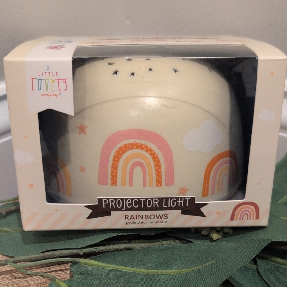 Cream Projector Light